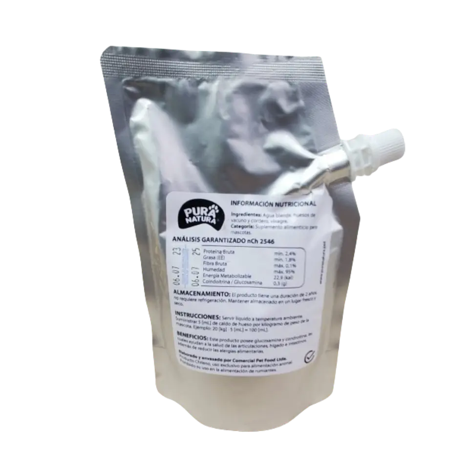 Caldo de huesos 250 ml PURA NATURA 2
