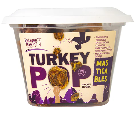 Pops de PAVO 160 g PATAGON RAW