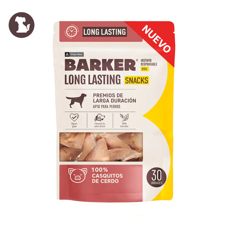 Casquitos de cerdo 30 unidades BARKER 1