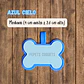 Huesitos (4 cm) Placa de identificación de mascotas - Miniatura 22