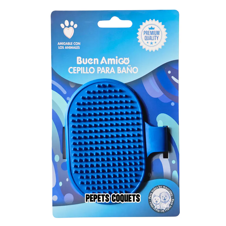 Cepillo de silicona para baño 1