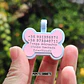 Hueso color BABY ROSA - Placa de identificación de silicona para mascotas - Miniatura 3