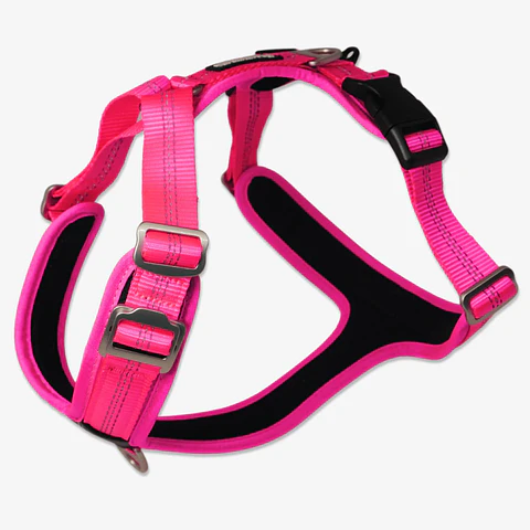 Arnés Anti-tirones SUPERMUTT (Rosado)
