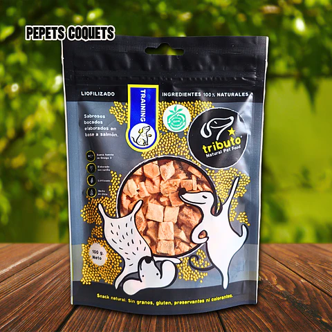 Training TRIBUTO 100% Salmón 100 g Snack natural TRIBUTO