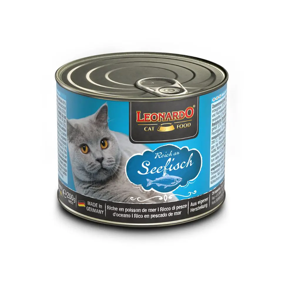 LEONARDO Pescado 200 g Quality Selection (gatos) 1