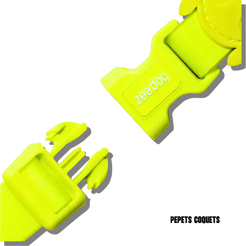 ZEEDOG Arnés Neopro LIME - Tipo H - Impermeable para perros 3