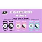 Placa inteligente con QR PAWVIEW - 100% silicona - Identifica a tu mascota 3