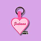 Corazón (3 cm) Placa de identificación de mascotas - Miniatura 6