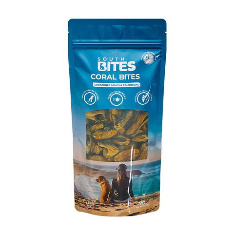 Choritos deshidratados CORAL BITES - South Bites 70 g