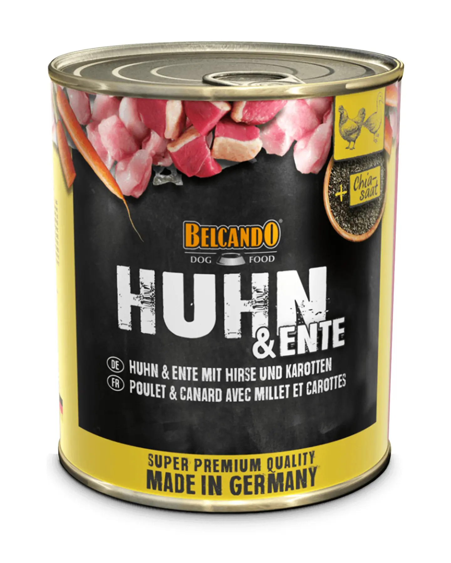 Belcando Huhn (Pato, pollo, mijo, zanahoria) 800 g - Alimento húmedo para perros 1