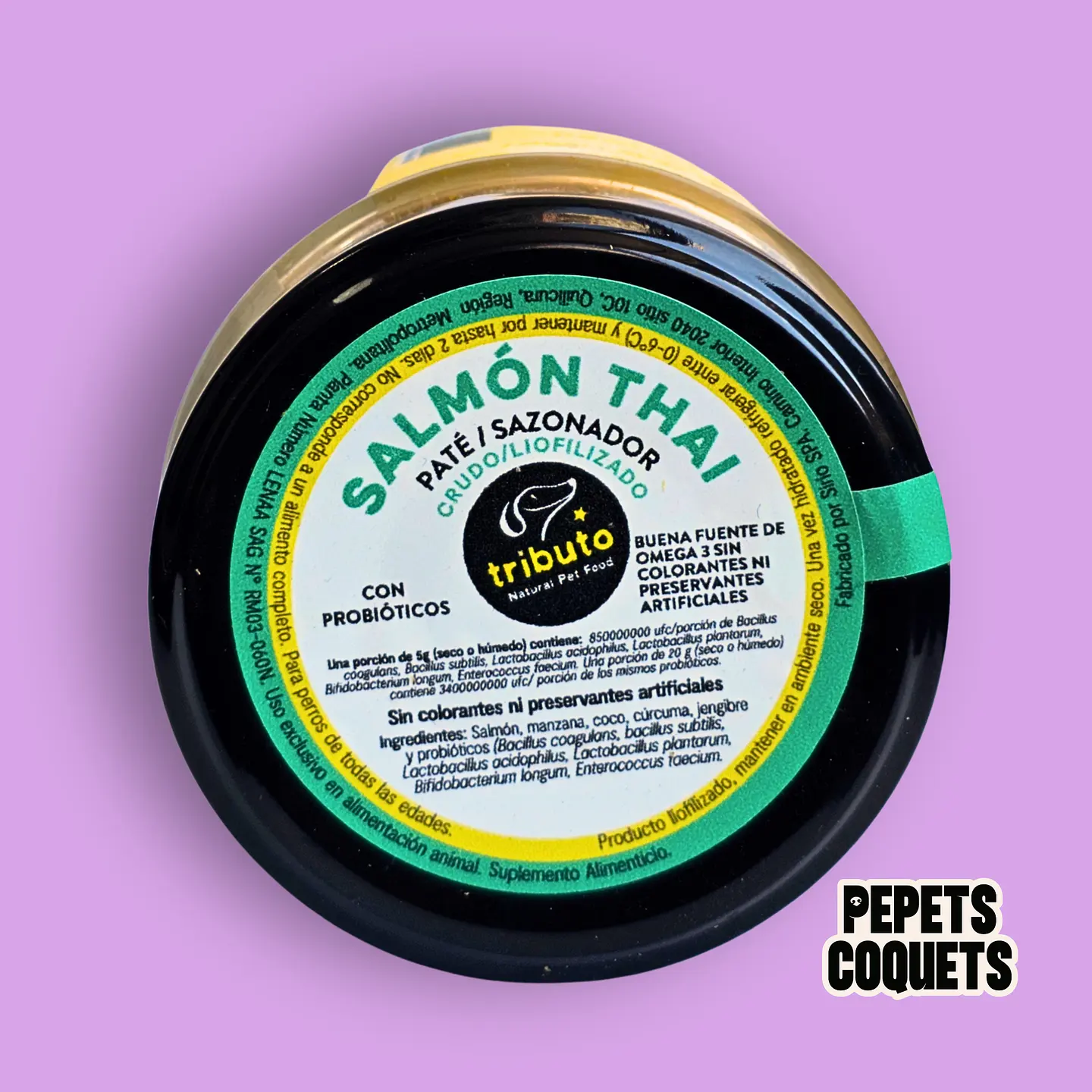 Paté Salmón Thai 80 g LIOFILIZADO - TRIBUTO 2