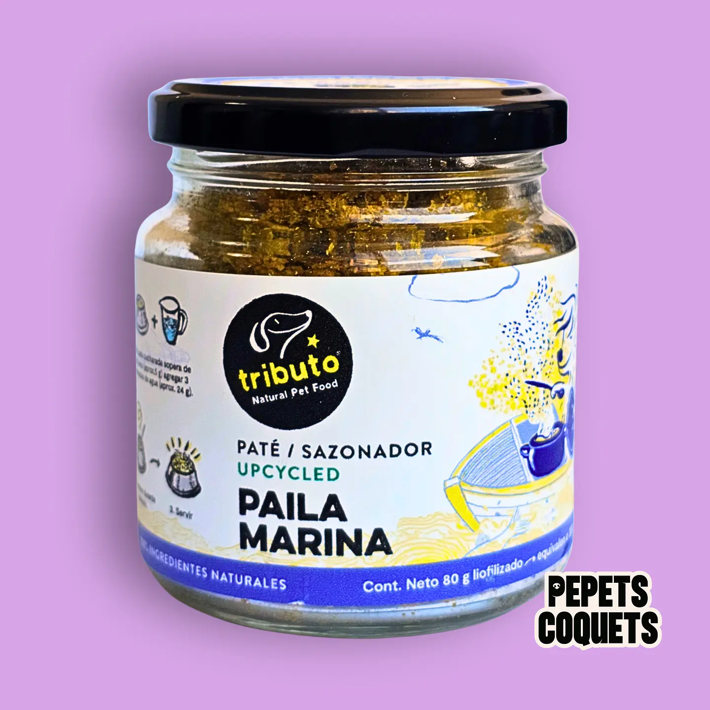 Paté Paila Marina 80 g LIOFILIZADO - TRIBUTO 1