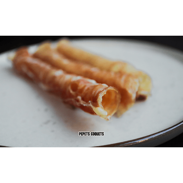 Tráqueas de cerdo 2 unidades RAHUE - Snack natural para perros 3