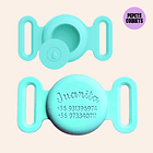 Porta Airtag - MENTA (con grabado láser, identificación para mascotas) 1