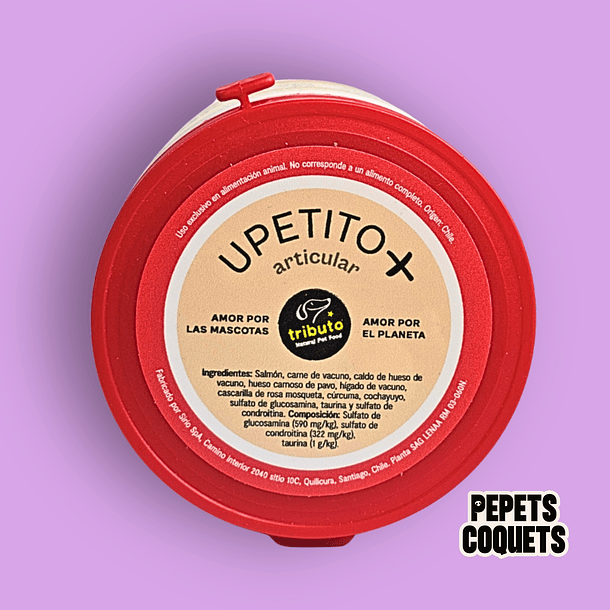 Suplemento Upetito Plus + ARTICULAR Suplemento 180 g - TRIBUTO 2