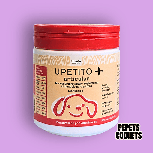 Suplemento Upetito Plus + ARTICULAR Suplemento 180 g - TRIBUTO