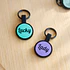 Placa silenciosa Mini Redonda (2 cm) - Identificación de mascotas