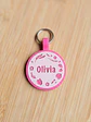 Redonda (3.4 cm) Placa de identificación de mascotas - Miniatura 18