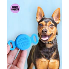 Porta Airtag - BABY BLUE (con grabado láser, identificación para mascotas) 7
