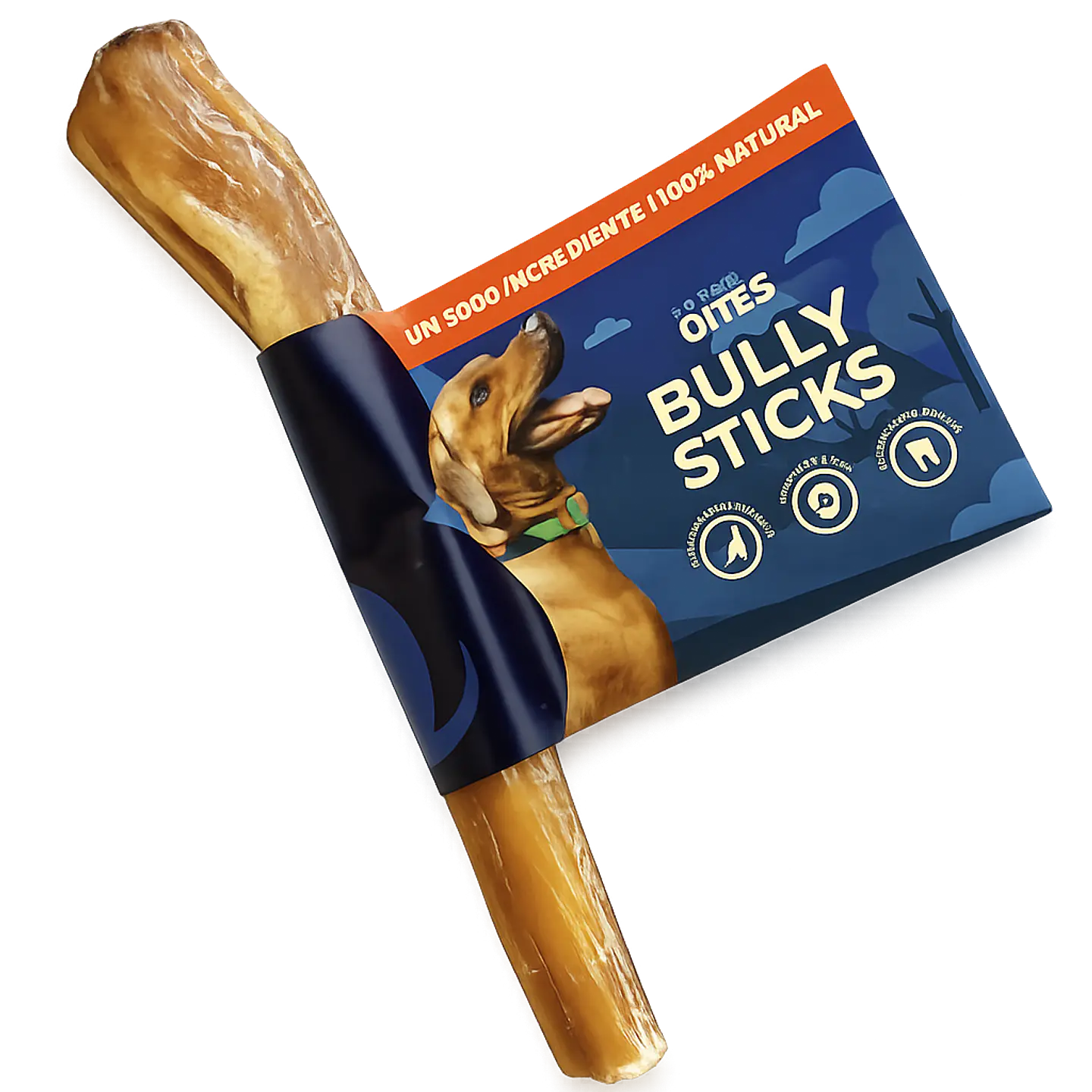 Pack x5 Bully sticks de 15 cm, Snack natural - South Bites 3