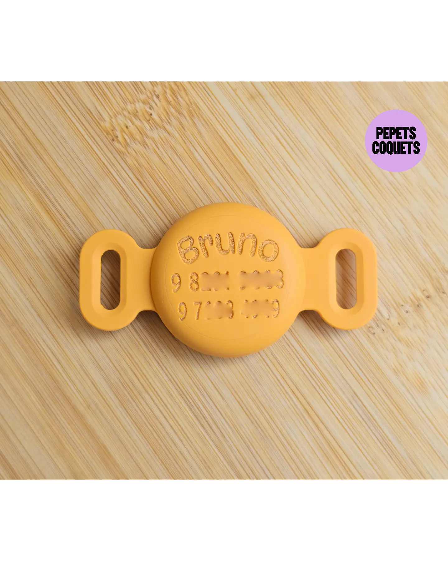 Porta Airtag - LATTE (con grabado láser, identificación para mascotas) 6