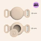 Porta Airtag - LATTE (con grabado láser, identificación para mascotas) - Miniatura 2