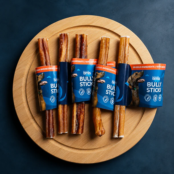 Pack x5 Bully sticks de 15 cm, Snack natural - South Bites 2