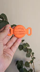 Porta Airtag (S) - LILA (con grabado láser, identificación para mascotas) - Miniatura 3
