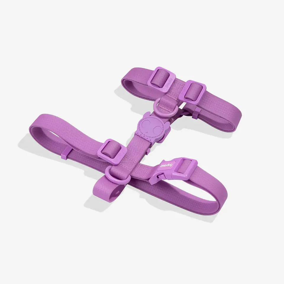 ZEEDOG Arnés Neopro Ultraviolet (S, M, L) - Tipo H - Impermeable para perros 2
