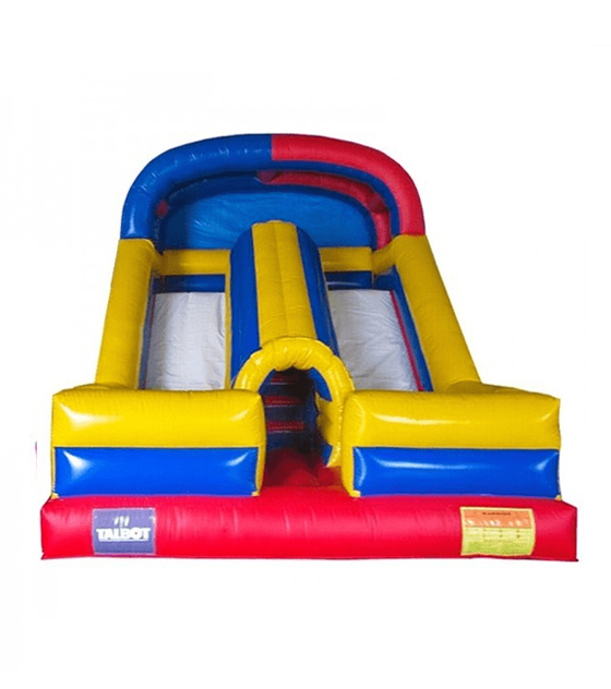JUEGO INFLABLE TOBOGAN DOBLE TUNEL