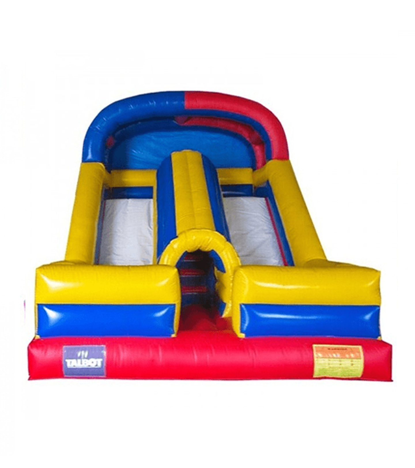 JUEGO INFLABLE TOBOGAN DOBLE TUNEL 1