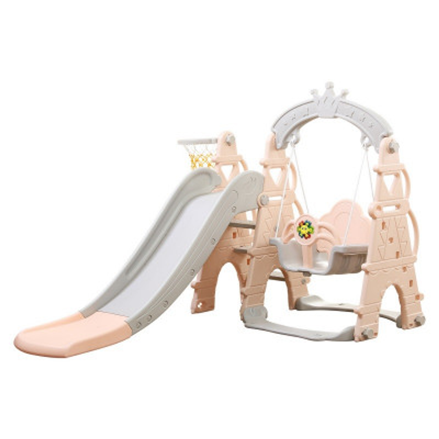 Resbalín Columpio Musical Rosa 1