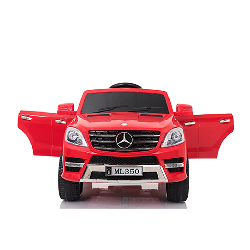 Auto Eléctrico 12v Licencia Mercedes Benz ML350 Rojo 2