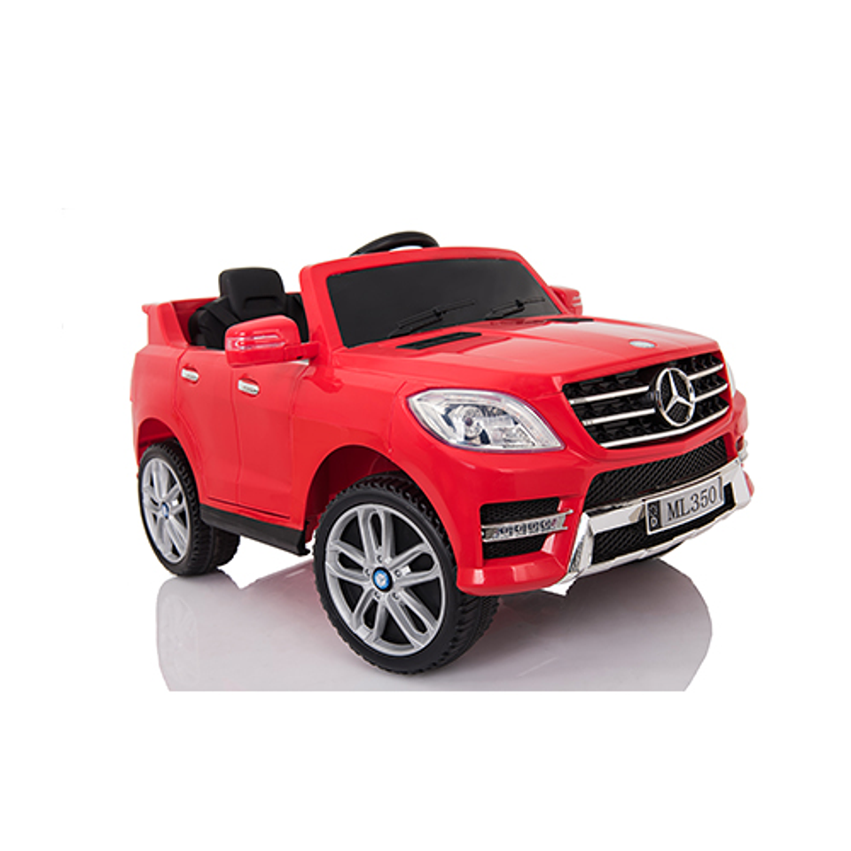 Auto Eléctrico 12v Licencia Mercedes Benz ML350 Rojo 3