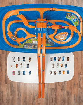 MESA DE JUEGO HOTWHEELS