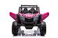 UTV TERRAN ORANGE 4 MOTORES 24V - PINK - Miniatura 16