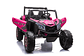 UTV TERRAN ORANGE 4 MOTORES 24V - PINK - Miniatura 23