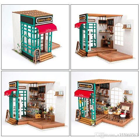 Café de Simon's (diy miniature house)
