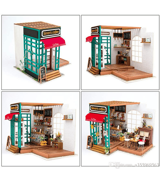 Café de Simon's (diy miniature house)
