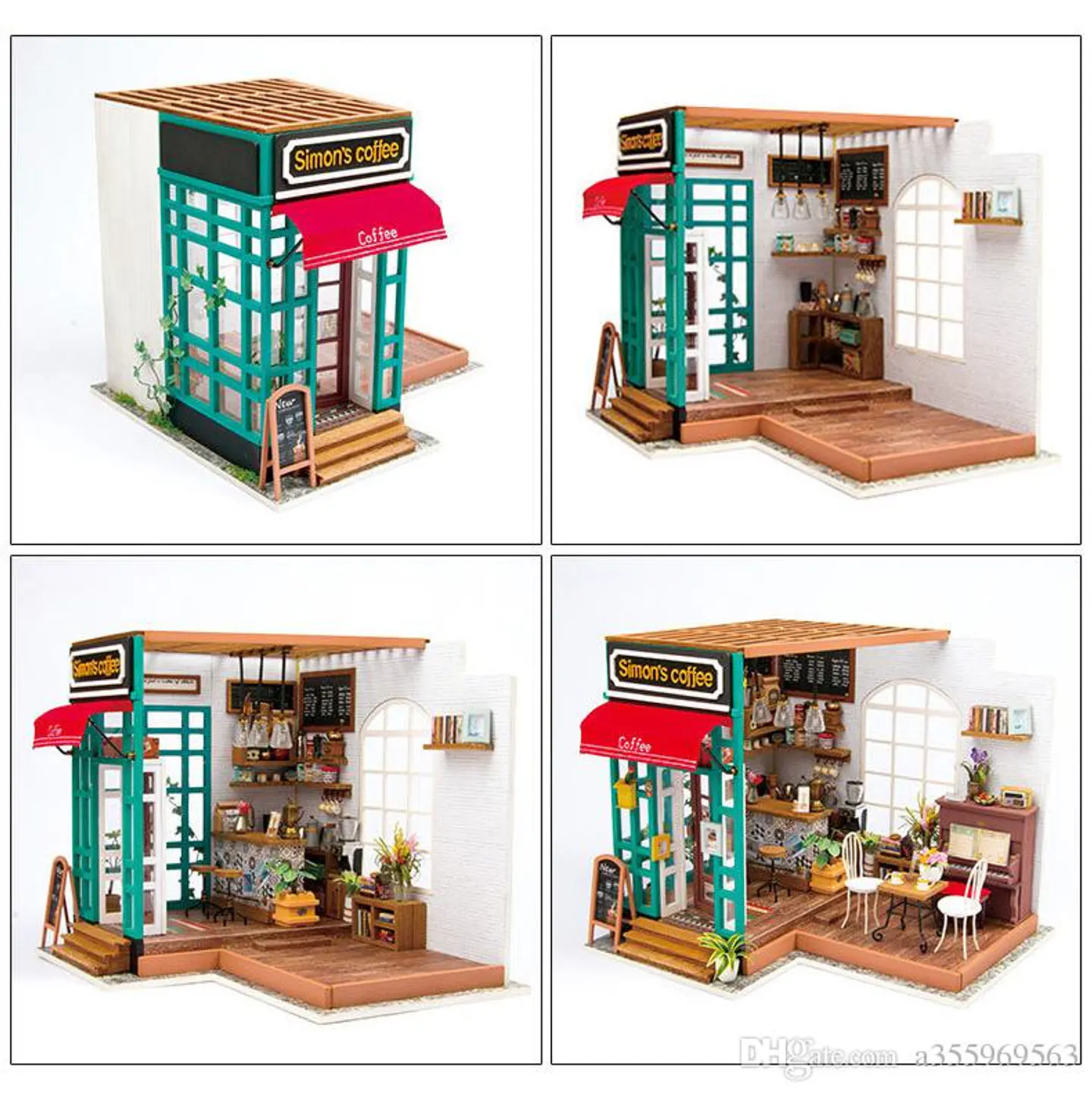 Café de Simon's (diy miniature house) 2