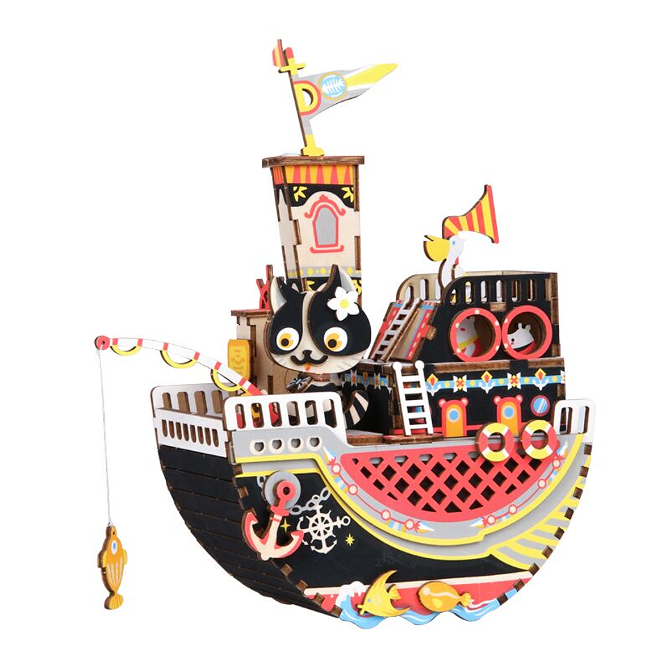 Caja de música (Fishing Kitty) 1