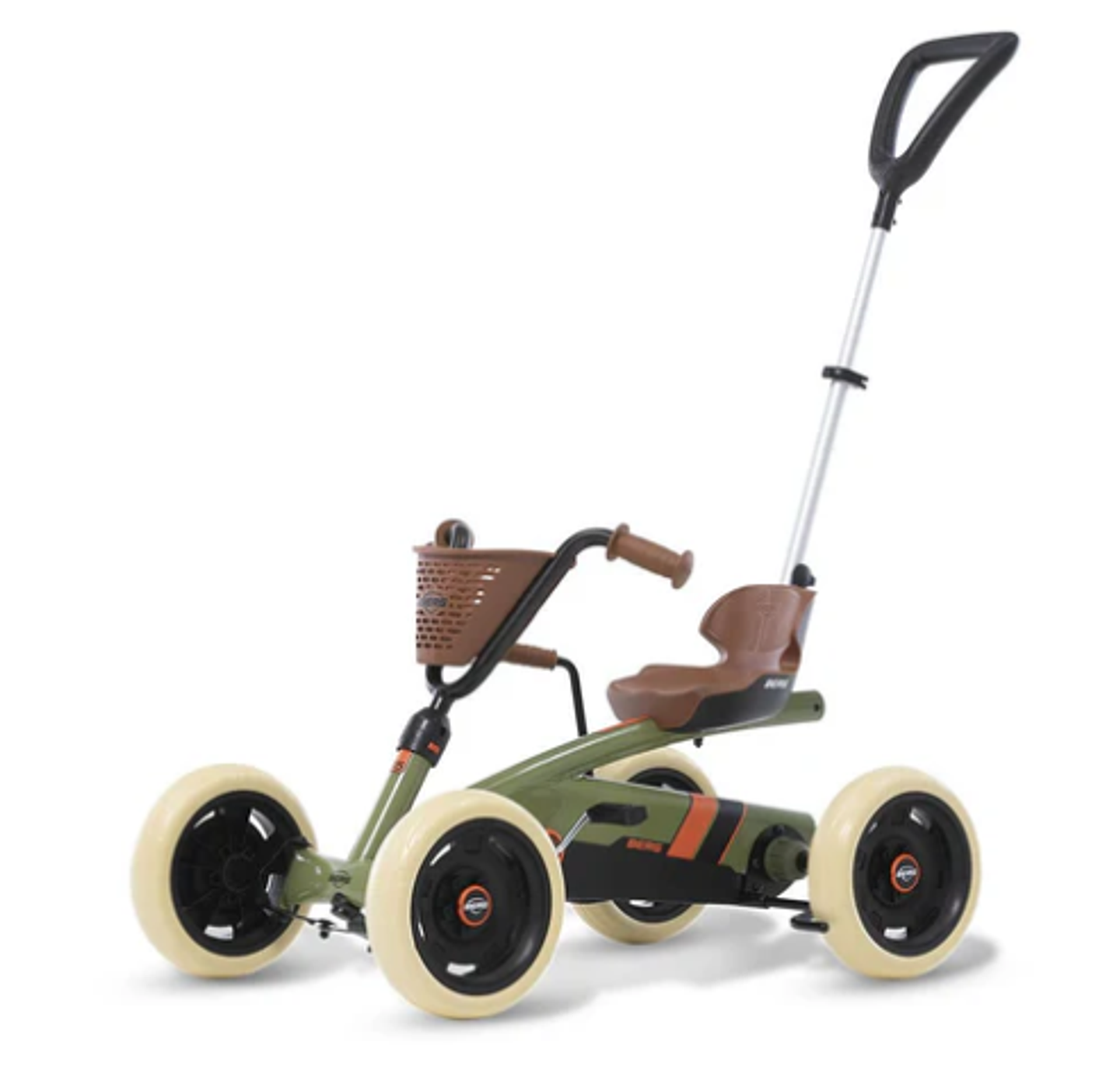 Buzzy Retro Verde | 2 en 1 | Barra de Paseo | Go Kart a pedal | BERG | 2 a 5 años 1