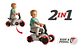 GO2 | Spark rojo | Correpasillos con pedales | BERG | 10 a 30 meses - Miniatura 3