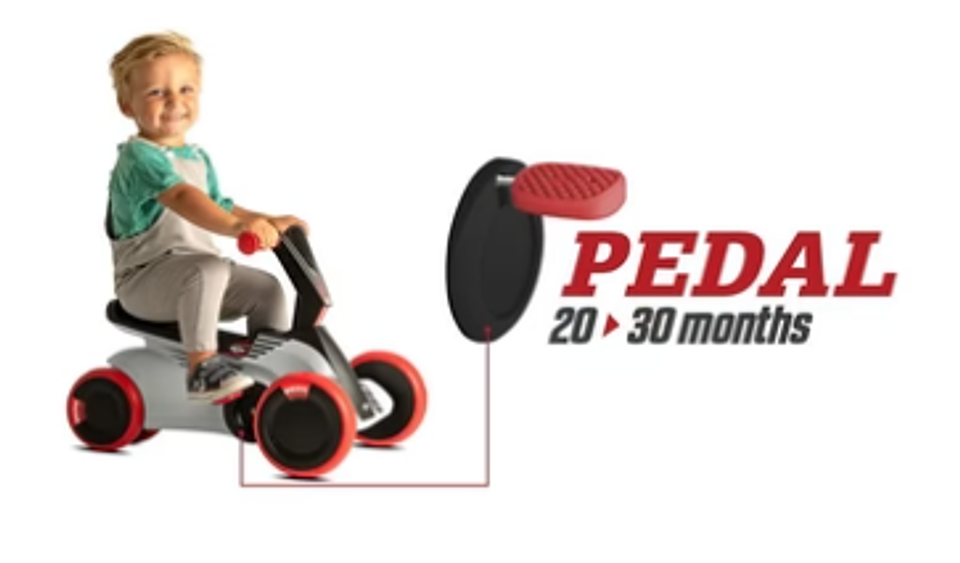 GO2 | Spark rojo | Correpasillos con pedales | BERG | 10 a 30 meses 4