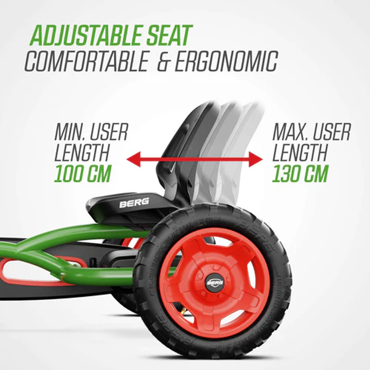 Buddy Fendt | Tractor | Go Kart a Pedal | BERG | 3 a 8 años 5