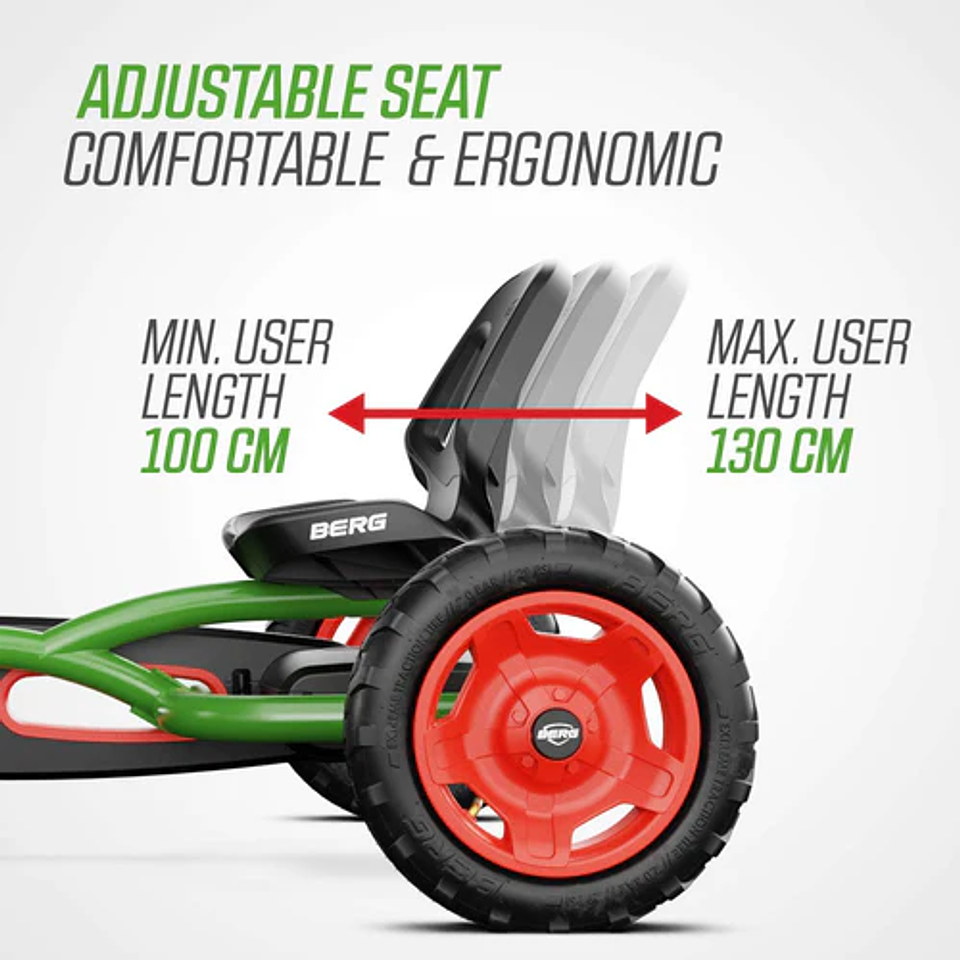 Buddy Fendt | Tractor | Go Kart a Pedal | BERG | 3 a 8 años 5
