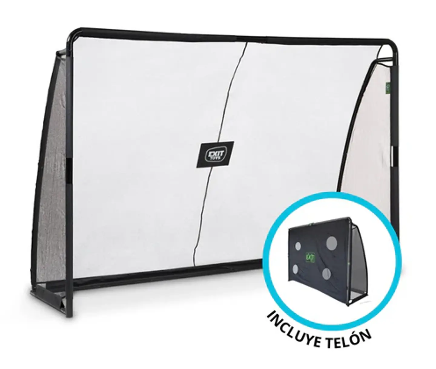 Arco Finta | Arco de Fútbol Premium Holandés | EXIT Toys | 200x300 cm | Telón + Anclajes 1