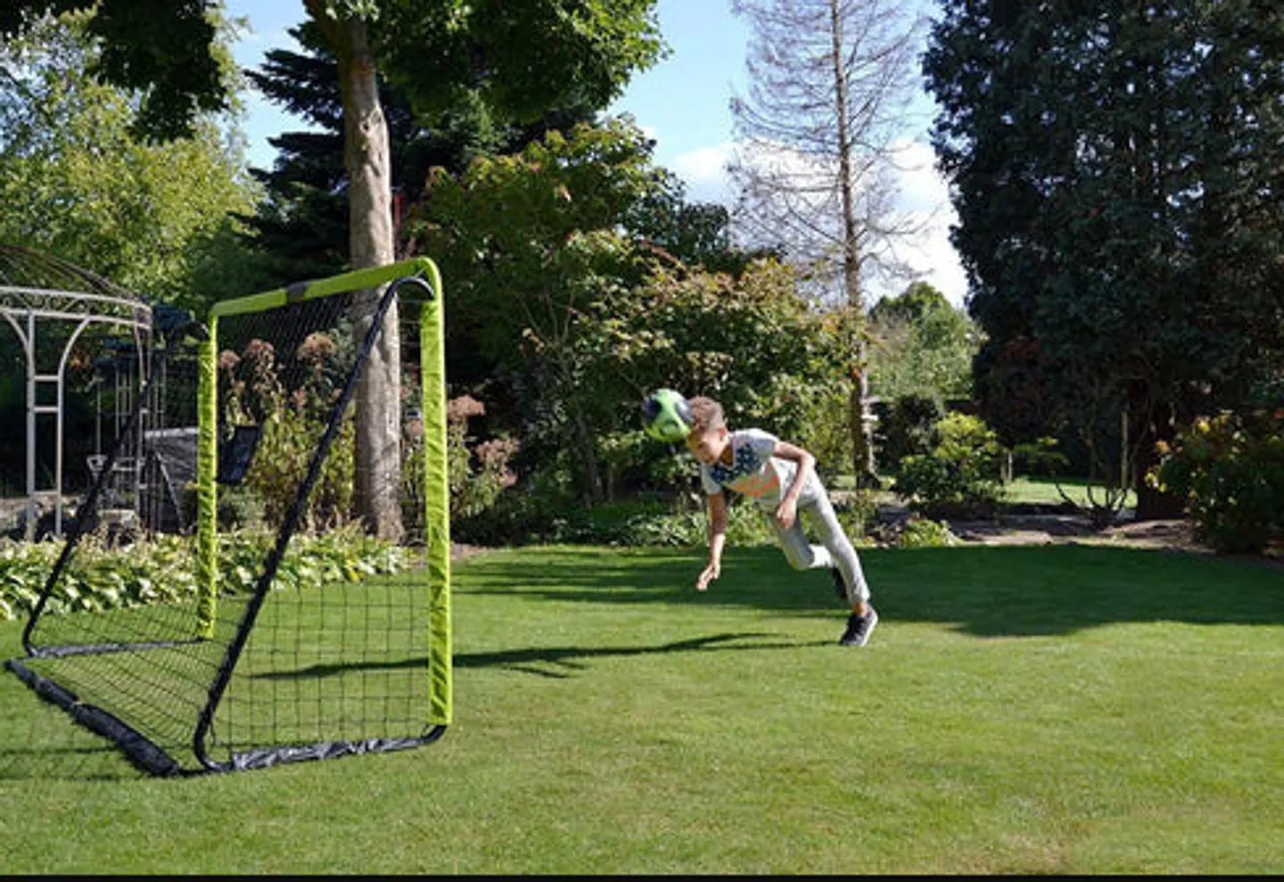 Arco Tempo 2400 | Arco de Fútbol Extra Resistente | EXIT Toys Holanda | 160x240 cm 3