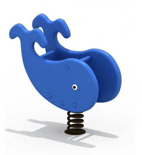 JUEGO RESORTE BALLENA - Azul