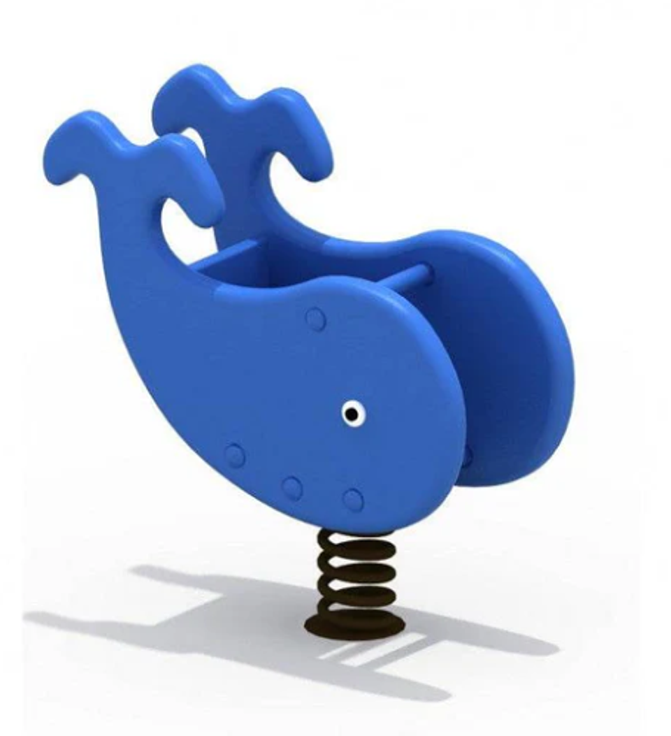 JUEGO RESORTE BALLENA - Azul 1